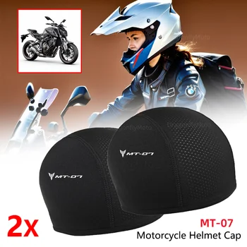 Для YAMAHA MT-07 MT07 MT 07 2014-2022 2021 2020 2019 Мотоциклетные Балаклавы Шлем Внутренняя Впитывающая Пот Шляпа для Мужчин Женщин Спортивная