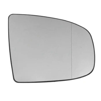 3X Правое Зеркало заднего вида, Боковое зеркальное стекло с подогревом + Регулировка для BMW X5 E70 2007-2013 X6 E71 E72 2008-2014