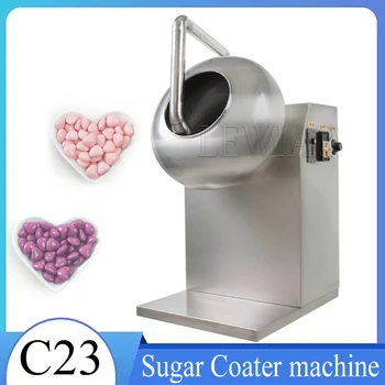 Электрическая машина для нанесения покрытия на орехи миндаль попкорн Арахисовый сахар Коммерческая автоматическая машина для производства конфет