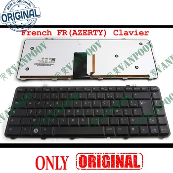 Новая клавиатура ноутбука AZERTY FR для Dell Studio 1535 1536 1537 1435 1555 PP24L PP39L PP33L с французской подсветкой 0KR770 NSK-DC10F