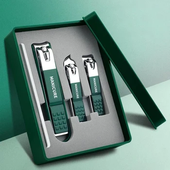 Высококачественный набор для стрижки ногтей полный набор новых высококачественных мужских и женских специальных кусачек для стрижки ногтей, коробочек для инструментов для педикюра