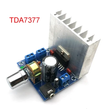 TDA7377 35 Вт + 35 Вт Плата стереоусилителя звука 2.0 Двухканальный модуль усилителя постоянного тока 12 В для динамиков и домашнего кинотеатра DIY