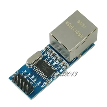 Мини-ENC28J60 Сетевой Модуль Ethernet LAN Для Arduino 51 AVR SPI PIC STM32 LPC НОВЫЙ